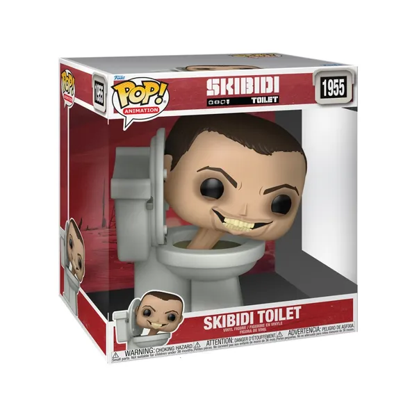 Funko POP! Figur 1955 Skibidi Toilet Jumbo Figur 25cm
